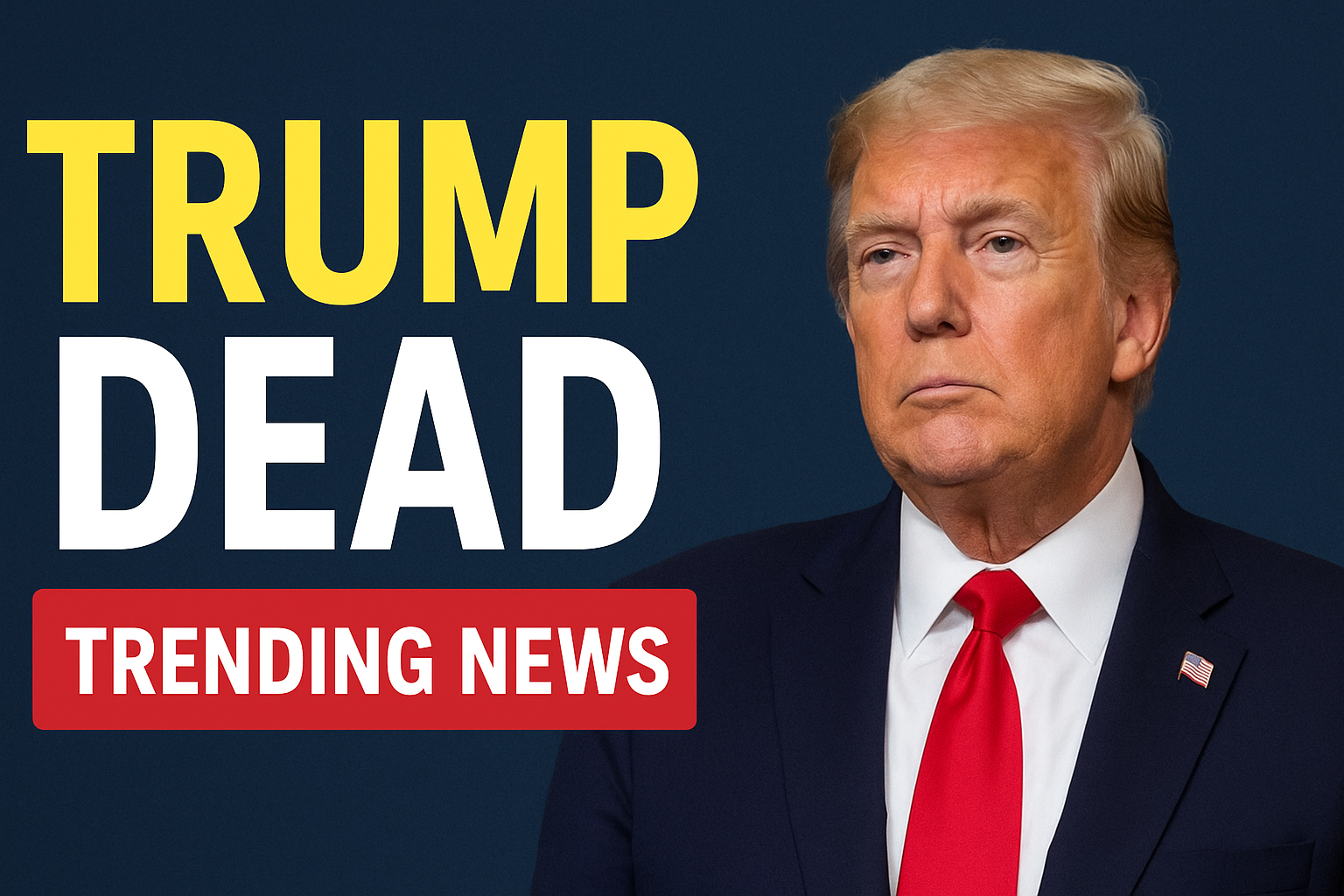 Trump Is Dead  Trend Takes Over Social Media: Here’s the Truth